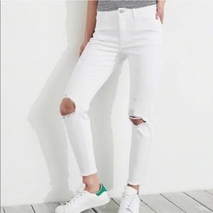 NWT Hollister high rise super skinny crop jeans size 1R / 25